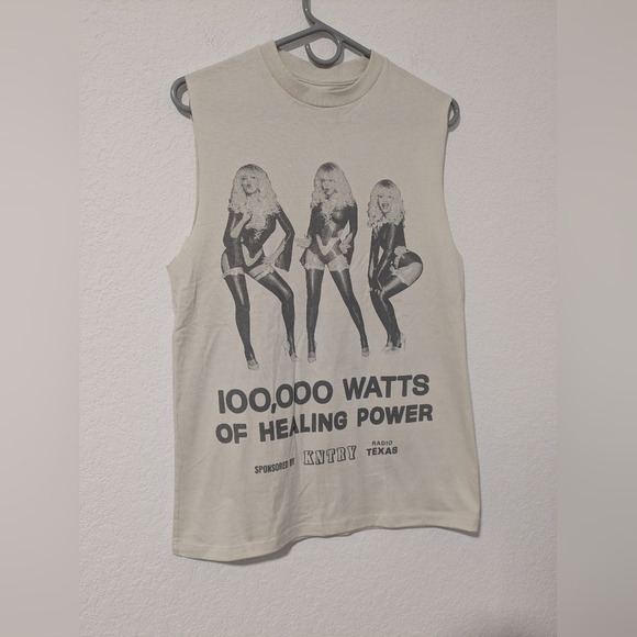 Beyonce Cowboy Carter Tour Healing Power Limited Edition Sleeveless T-Shirt SM - Picture 4 of 10